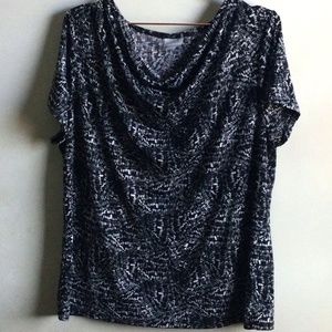 Jaclyn smith collection Business casual short sleeve shirt